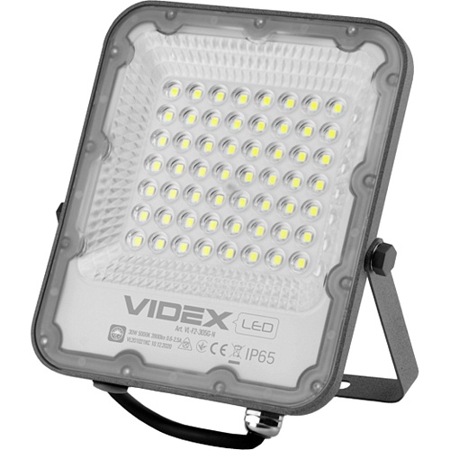 Світлодіодний прожектор Videx Premium F2 День-Ніч 30W 5000K (VL-F2-305G-N) - придбати в Дніпрі, Україні: ціна, характеристики | інтернет-магазин TOUCH