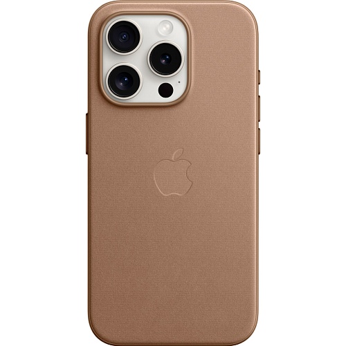 Чехол Apple FineWoven Case with MagSafe для iPhone 15 Pro Taupe (MT4J3ZM/A)