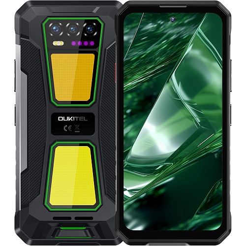 Смартфон Oukitel WP58 Pro 8/512GB Black/Green - придбати в Дніпрі, Україні: ціна, характеристики | інтернет-магазин TOUCH