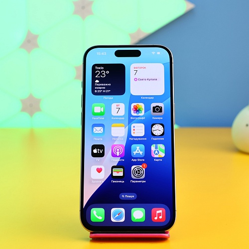 Смартфон Apple iPhone 15 Pro 512GB Natural Titanium (MTV93) Б/У