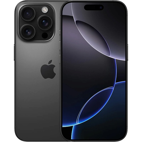 Смартфон Apple iPhone 16 Pro 128GB Black Titanium (MYND3) - придбати в Дніпрі, Україні: ціна, характеристики | інтернет-магазин TOUCH