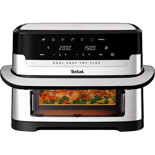 Мультипечь Tefal Dual Easy Fry Flex EY922DE0