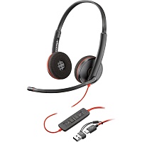 Комп'ютерна гарнітура Poly Blackwire 3220 USB-A/C (8X228AA) - придбати в Дніпрі, Україні: ціна, характеристики | інтернет-магазин TOUCH