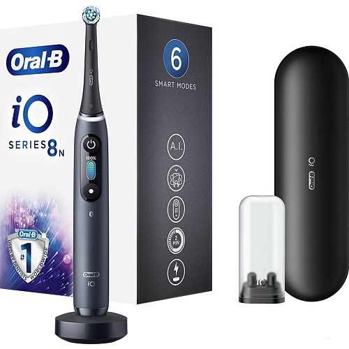 Электрическая зубная щетка Oral-B iO Series 8N Black Onyx