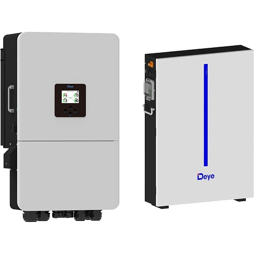 Система хранения энергии Deye SUN-20K-SG05LP3-EU-SM2 20kW + АКБ RW-M6.1-B 6.1kWh (51.2V/120Ah/6144Wh)