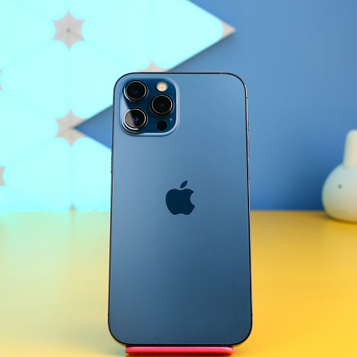 Cмартфон Apple iPhone 12 Pro Max 128GB Pacific Blue (MGDA3) Б/У