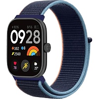 Ремешок ArmorStandart Nylon Loop для Xiaomi Mi Band 8 Pro/9 Pro / Redmi Watch 4/5 Blue (ARM73977)
