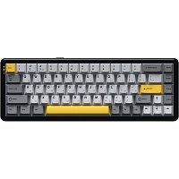 Клавиатура Ajazz AK680 MAX Magnetic Switch Black/Gray/Yellow (AK680-M-BGY-A)