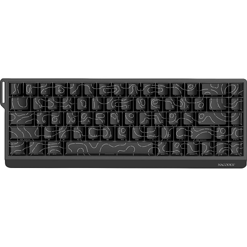 Клавиатура Ajazz x NacodeX NK68 V2 Red Switch Black (NK68-V2-R-S-B)