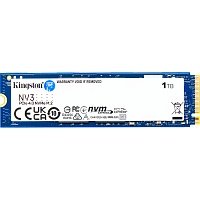 SSD накопичувач Kingston NV3 1TB M.2 2280 PCIe Gen 4.0 x4 (SNV3S/1000G) - придбати в Дніпрі, Україні: ціна, характеристики | інтернет-магазин TOUCH