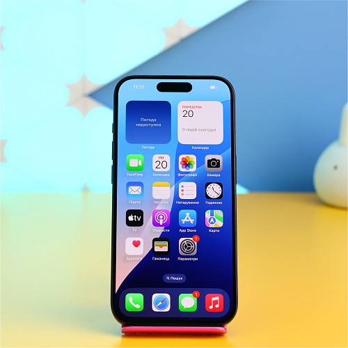 Смартфон Apple iPhone 15 Pro 128GB Blue Titanium (MTV03) Б/У - придбати в Дніпрі, Україні: ціна, характеристики | інтернет-магазин TOUCH