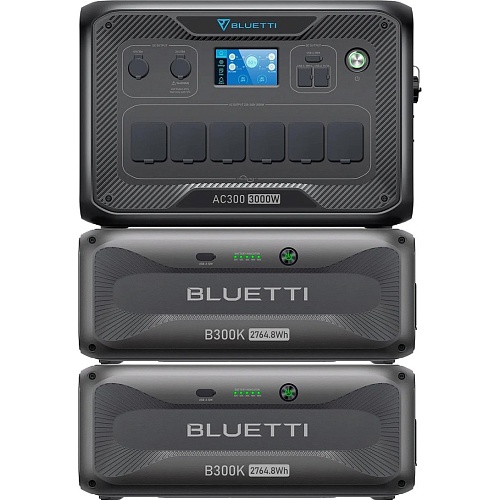Зарядная станция BLUETTI AC300+2xB300K