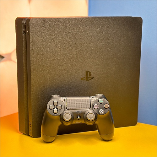 Игровая консоль Sony PlayStation 4 Slim CUH-2116A B01Y 500GB Jet Black (9567) Б/У