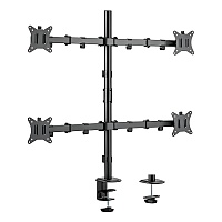 Настольное крепление для мониторов HiSmart HS082437 17-32" Black
