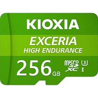 Карта пам'яті Kioxia microSDXC Exceria High Endurance 256GB Class 10 UHS-I U3 V30 (LMHE1G256GG2) - придбати в Дніпрі, Україні: ціна, характеристики | інтернет-магазин TOUCH