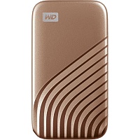 Внешний SSD накопитель WD My Passport 1TB Gold (WDBAGF0010BGD-WESN)