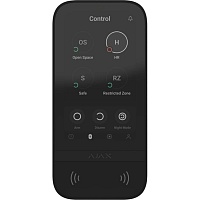 Панель керування охоронною системою Ajax KeyPad TouchScreen Black (000034513) - придбати в Дніпрі, Україні: ціна, характеристики | інтернет-магазин TOUCH