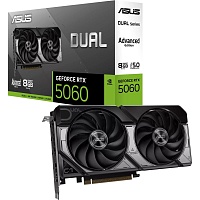 Відеокарта Asus Dual GeForce RTX 5060 8GB OC Advanced (DUAL-RTX5060-O8G-A) EU - придбати в Дніпрі, Україні: ціна, характеристики | інтернет-магазин TOUCH