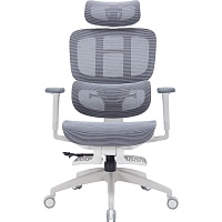 Офисное кресло OfficePro Skyline Footrest OC750-W-DG-DG White/Dark Gray
