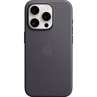 Чехол FineWoven Case with MagSafe для Apple iPhone 15 Pro Black AAA