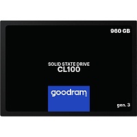 SSD накопитель Goodram CL100 Gen.3 960GB 2.5" (SSDPR-CL100-960-G3)