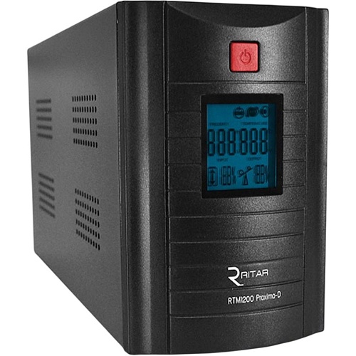 Источник бесперебойного питания (ИБП) Ritar RTM1200 (720W) Proxima-D (RTM1200D)