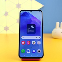 Смартфон Samsung Galaxy A55 8/256GB Ice Blue (SM-A556BLBC) Б/У - придбати в Дніпрі, Україні: ціна, характеристики | інтернет-магазин TOUCH