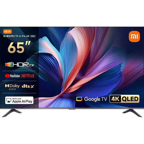 Телевизор Xiaomi TV A Pro 65" QLED UHD 4K 2026 (L65MB-APEU) EU