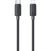 Кабель Usams US-SJ692 USB-C to Lightning 30W 1m Black - придбати в Дніпрі, Україні: ціна, характеристики | інтернет-магазин TOUCH