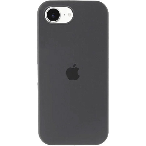 Чехол Silicone Case для Apple iPhone 17e/ 16e Dark Gray AA 