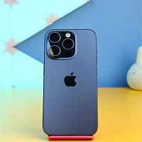 Смартфон Apple iPhone 15 Pro 128GB Blue Titanium (MTV03) Б/У