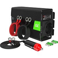 Автомобільний інвертор Green Cell Car Power Inverter 24V to 230V 300W/600W Pure Sine (INV14) - придбати в Дніпрі, Україні: ціна, характеристики | інтернет-магазин TOUCH