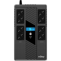Джерело безперебійного живлення (ДБЖ) nJoy Token 800 (UPCSBLS680TTOAZ01B) - придбати в Дніпрі, Україні: ціна, характеристики | інтернет-магазин TOUCH