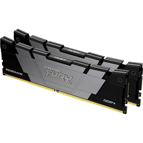 Модуль памяти DDR4 Kingston FURY Renegade 2x8GB 3600MHz Black (KF436C16RB2K2/16)