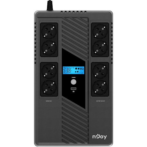 Джерело безперебійного живлення (ДБЖ) nJoy Token 800 (UPCSBLS680TTOAZ01B) - придбати в Дніпрі, Україні: ціна, характеристики | інтернет-магазин TOUCH