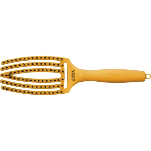 Щетка-расческа Olivia Garden Fingerbrush Combo Yellow Sunshine (OGID1836)