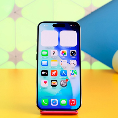 Смартфон Apple iPhone 15 Pro 256GB White Titanium (MTV43) Б/У