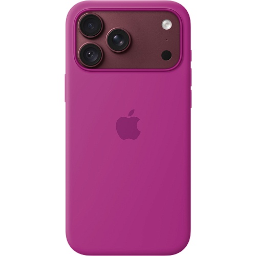 Чехол Apple Silicone Case with MagSafe для iPhone 18 Pro Max Magenta (MK904)