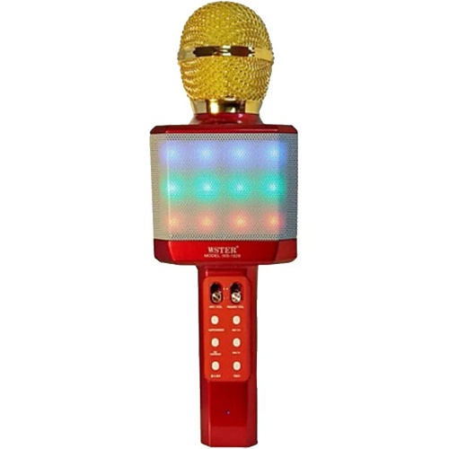 Микрофон с караоке WSTER WS-1828 Red