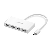 USB-хаб Ugreen USB-C to 4-Port USB 3.0 (US234) - придбати в Дніпрі, Україні: ціна, характеристики | інтернет-магазин TOUCH