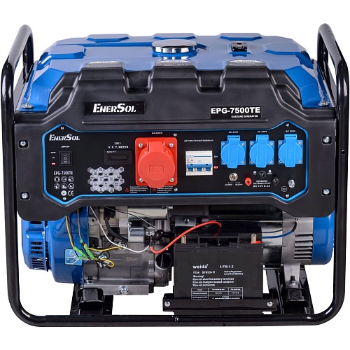 Генератор бензиновий EnerSol EPG-7500TE 7/7.5 кВт - придбати в Дніпрі, Україні: ціна, характеристики | інтернет-магазин TOUCH