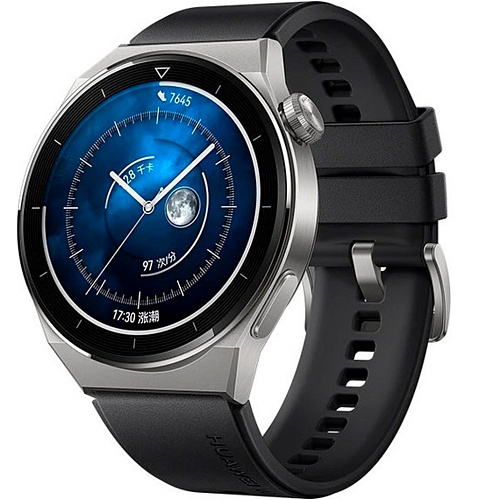 Смарт-часы Huawei Watch GT 3 Pro Titanium 46mm Black Fluoroelastomer (55028468)