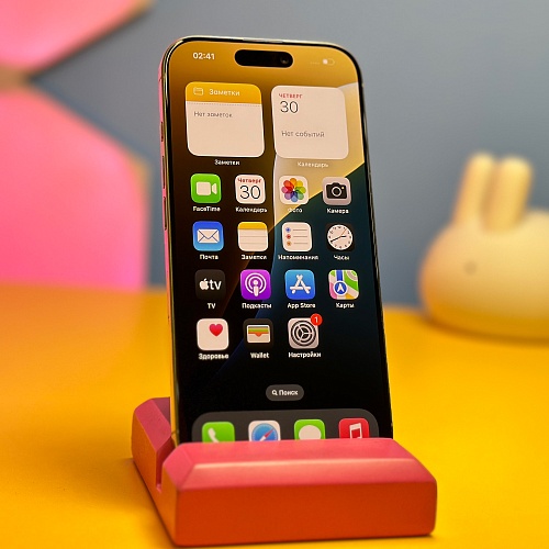 Смартфон Apple iPhone 16 Pro 128GB Natural Titanium (0667) Б/У