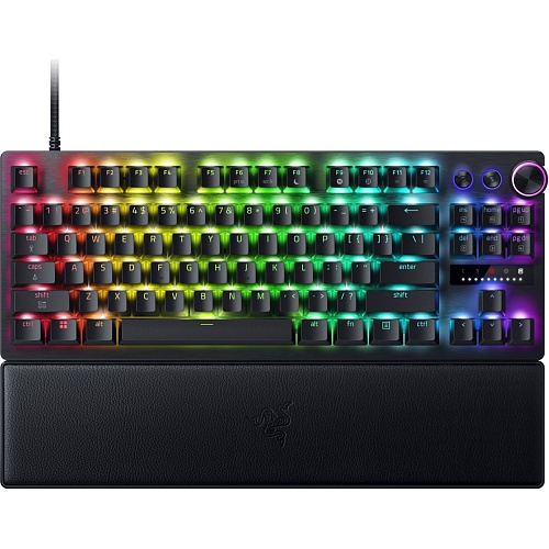 Клавиатура Razer Huntsman V3 Pro TKL Analog Optical Switch 8KHz USB UA Black (RZ03-05520100-R3M1)