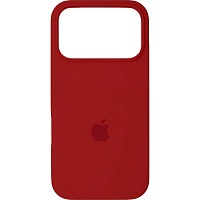 Чехол Silicone Case для Apple iPhone 17 Pro Max Berry Red AA