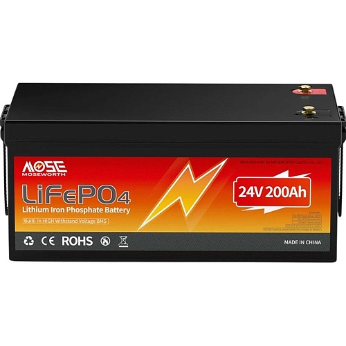 Акумулятор MOSEWORTH LiFePO4 24V (25.6V/200Ah/5120Wh) - придбати в Дніпрі, Україні: ціна, характеристики | інтернет-магазин TOUCH