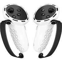 Чехлы для контроллеров DK Silicone Protective Controller Case для Meta Quest 3/3S White
