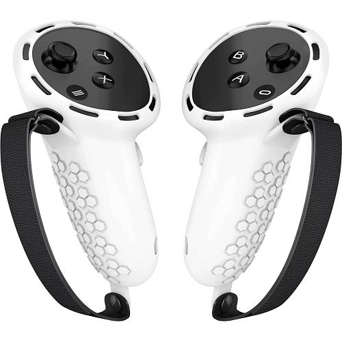 Чехлы для контроллеров DK Silicone Protective Controller Case для Meta Quest 3/3S White
