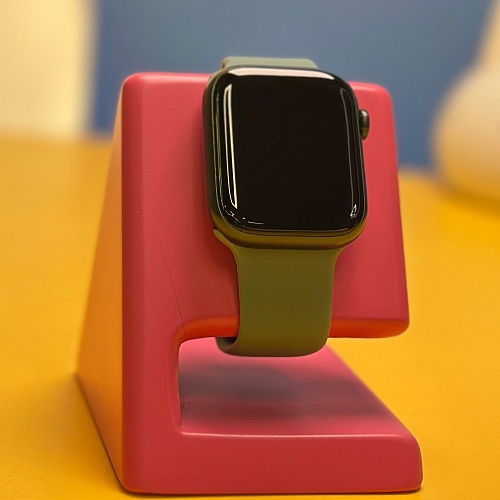 Смарт-часы Apple Watch Series 7 GPS 45mm Green   Aluminum Case with Midnight Sport Band MKN53 (2WLD) Б/У