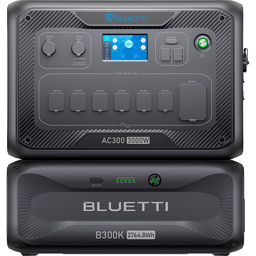 Зарядная станция BLUETTI AC300 + B300K